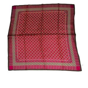 NWOT Accomply silk square scarf 31”x31.5”